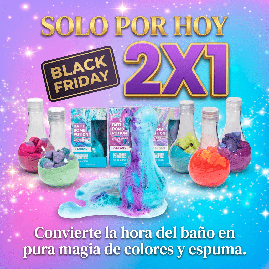 Bombas de Baño Mágicas para Niños