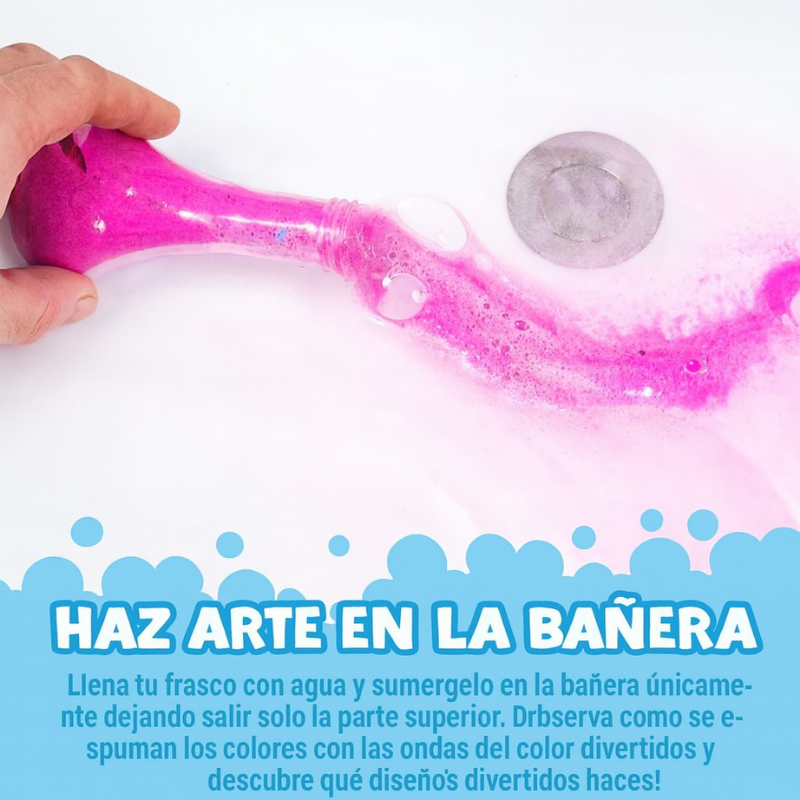 Bombas de Baño Mágicas para Niños