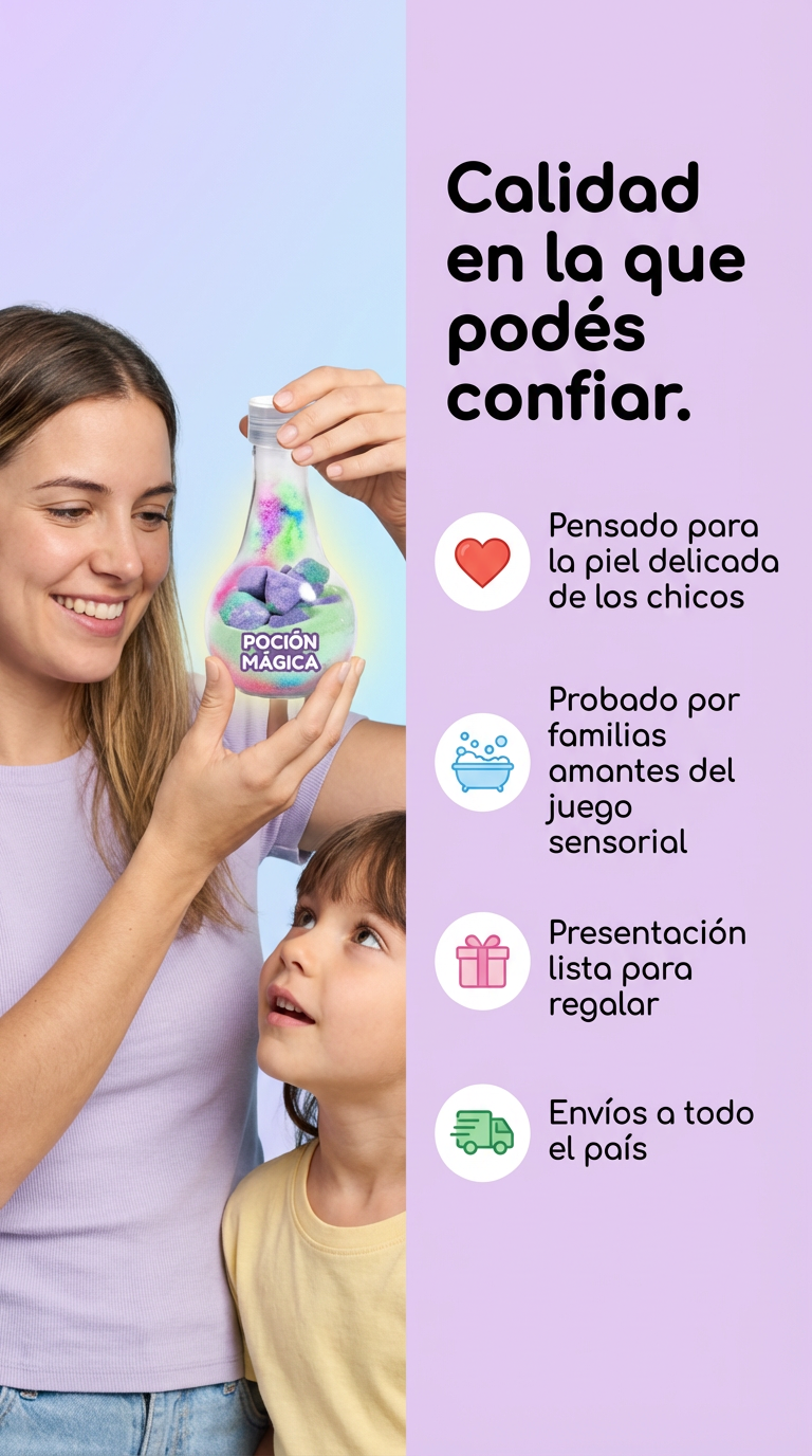 Bombas de Baño Mágicas para Niños