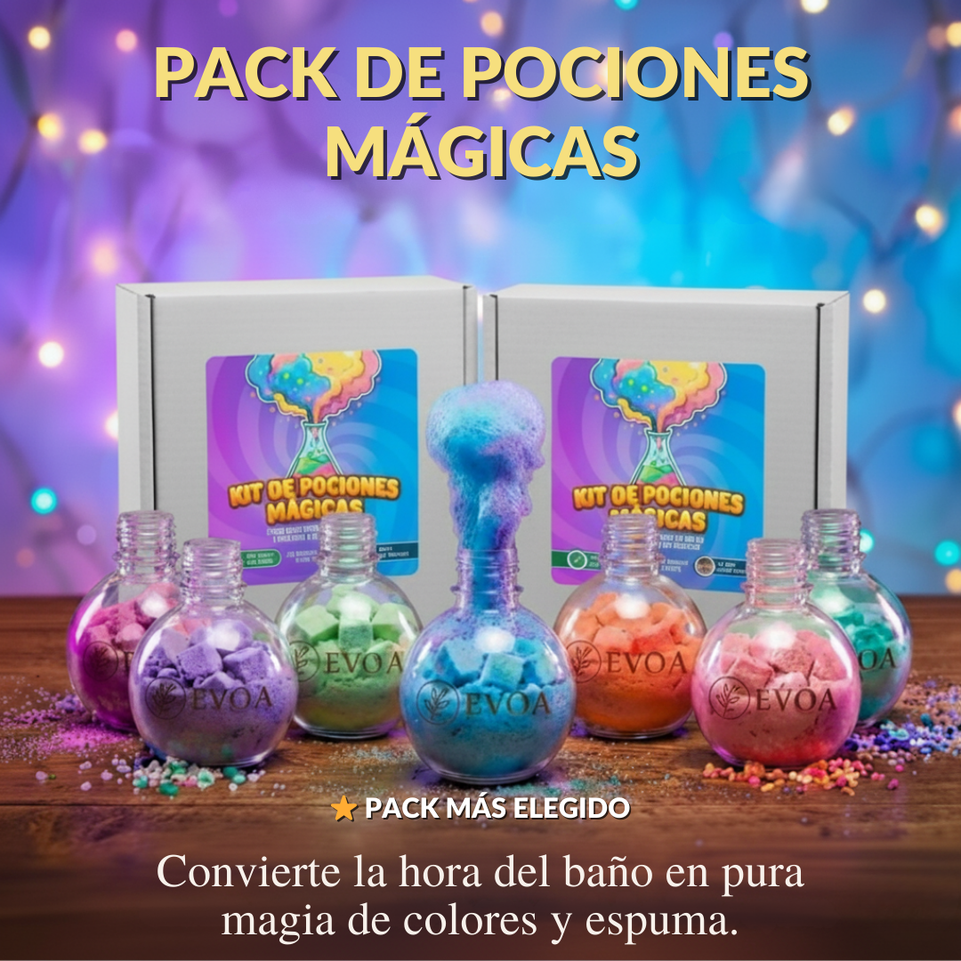 Bombas de Baño Mágicas para Niños